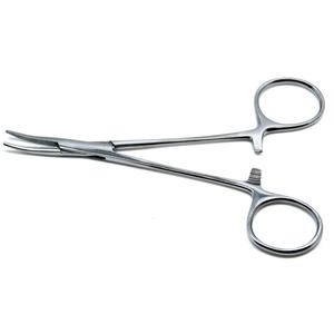 Fórceps de bloqueo hemostático Mosquito 5,5 "Instrumentos curvos dentales quirúrgicos - Product Image 3