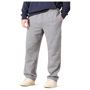 กางเกงวอร์มผู้ชาย ผ้าฝ้าย กางเกงวอร์มเปล่า รับสกรีนโลโก้ กางเกงขายาวมีกระเป๋า ไซส์ใหญ่ ชุดกีฬา กางเกงวอร์มผู้ชาย - Product Image 2