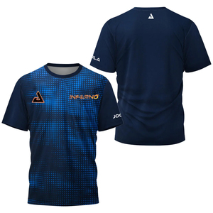 Camiseta Deportiva de Manga Corta para Hombre, Nueva Colección 2025, Estampado Floral, Secado Rápido, para Tenis de Mesa y Bádminton - Product Image 6