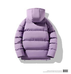 Veste matelassée pour femme à capuche, pliable, respirante, légère, courte, doudoune, vêtements d'extérieur d'hiver, vente en gros OEM - Product Image 3