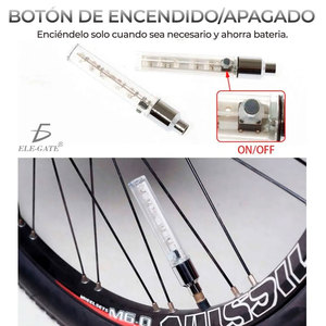 Nuovo Tappo Valvola Pneumatico LED Multicolore - Product Image 5