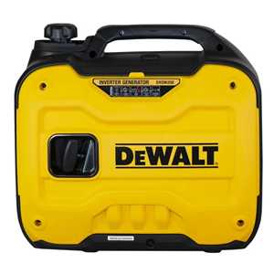 Générateur à essence à onduleur DEWALT DXGNI35E 3,4 kW, moteur monocylindre 4 temps, démarrage par lanceur, fonctionnement silencieux, 60 Hz, monophasé - Product Image 5