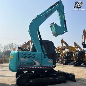 Used KobelcoSK75 Excavator 7.5ton 0.4m³<b>Bucket</b> Original Japan Brand <b>Small</b> Crawler Construction Excavator Low Hours CE Certified - Product Image 5