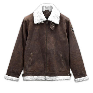 Logo personnalisé Vestes en cuir véritable de haute qualité Nouvelle mode Veste en cuir originale pour hommes à bas prix - Product Image 1