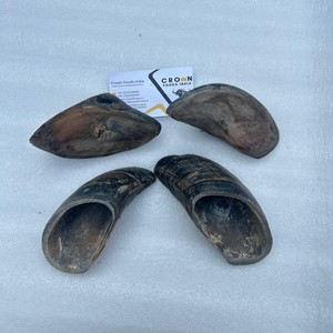 ธรรมชาติที่ดีที่สุดทำด้วยมือทำจากน้ำแท้ควายฮอร์นหมาเคี้ยวทนทานรูปทรงมงกุฎอินเดียอาหารอินเดียอินเดีย - Product Image 1