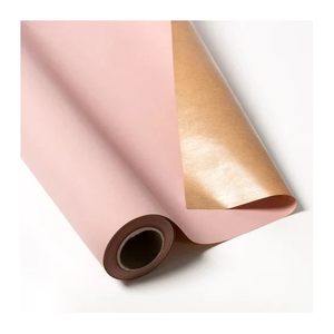 Papel Kraft marrón al por mayor de 50x70cm y 80g, 170gsm, para envolver regalos, 250gsm, para industria de sastrería, revestimiento de un solo lado - Product Image 2