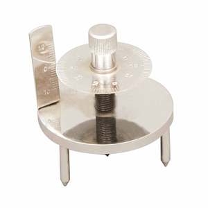 Esferómetro de Latón con Cabezal de 40 mm Dividido en 100 Divisiones para Mediciones de Precisión - Product Image 1