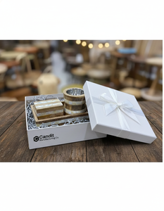 Ensemble de brûleur d'encens en bois arabe de luxe avec bocal à pinces en or pour la maison ou un usage religieux, idéal pour le Ramadan Bakhoor Holder ou Gift - Product Image 1