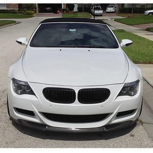 Nuevo Alerón Delantero de Fibra de Carbono Estilo V, Aditamento con Tornillos para Retrofit/Mejora para 2006-2010, Solo para E63 M6 Coupé Convertible - Product Image 2