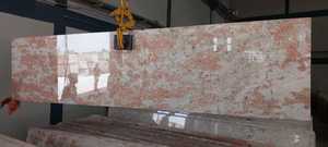 Beautiful Bhamas Ivory Pink Shade Granite Slab Modern 18-20mm Thickness Export Quality for Outdoor Staircase Villa Available - Product Image 3
