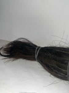 Pelo de cola de búfalo natural hecho a mano pelo de animal real forma de hoja impermeable respetuoso con el medio ambiente uso interior/exterior de alta calidad - Product Image 2