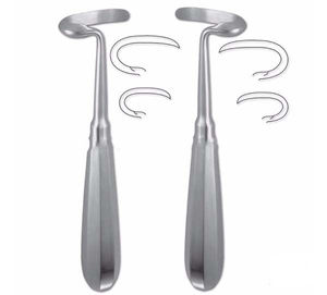 Retractor Quirúrgico Langenbeck de Acero Inoxidable, Herramienta de Cirugía General Ortopédica, Mango Ergonómico, Instrumento Reutilizable, Manual, CE - Product Image 1