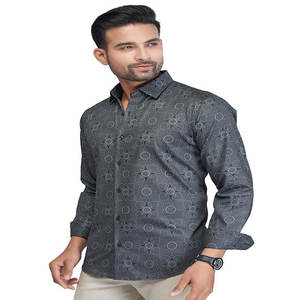 Camisa de manga larga a cuadros de negocios informal de marca de lujo para hombre vestido slik Bur Berry hombres camisa de alta calidad - Product Image 5