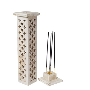 Quemador de fragancia moderno para el hogar Fragancia y regalos de boda Quemador de incienso de madera Bakhoor Oudh Quemador de incienso - Product Image 5