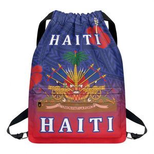 Estilo de moda personalizado Tropical Tiare flor estampado Hawaiano mochila informal para mujer mochila Universal estampado a pedido - Product Image 1