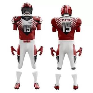 Durable personalizado Teamwear uniforme de fútbol americano transpirable de manga corta OEM ODM aceptado bajo MOQ - Product Image 5