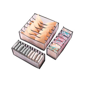 Organisateur de sous-vêtements Myrva 33x15x85cm, rectangulaire, empilable, rangement pour tiroirs, design minimaliste - Product Image 6