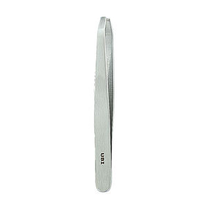 Professional UBI UBI-439 3.7cm Slant Eyebrow <b>Tweezers</b> High Carbon Steel Durable <b>Ingrown</b> <b>Hair</b> Remover & Splinter Tool - Product Image 2