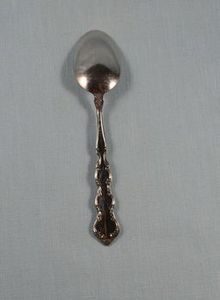 Cuillères de mariage indiennes au design vintage, finition argentée, idéales pour les ustensiles de cuisine d'hôtel, la vaisselle et les cuillères de service - Product Image 3