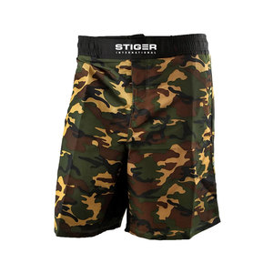 <b>Men</b> High Quality Lightweight Breathable Spandex/Polyester MMA Training <b>Shorts</b> Custom Logo Printed Boxing and Martial Arts Wear - Product Image 1