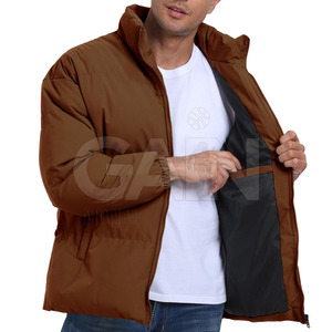 Veste d'hiver à manches longues pour homme, nouvelle arrivée, fabrication en usine, vente en gros personnalisée, devant respirant et écologique, à capuche - Product Image 6
