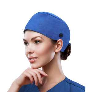Scrubs Gorras de alta calidad Mujeres Hombres Uniformes de enfermería Custom Scrub Hats - Product Image 1