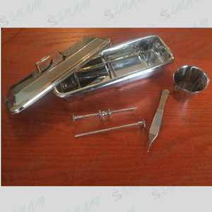 Kit d'insertion de granulés de remplacement hormonal avec trocar 3,5 mm, instrument médical en acier inoxydable, forceps Adson pour femmes - Product Image 2