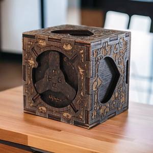 Ensemble de boîtes à dés en bois rectangulaires faites à la main Vente chaude Cadeaux et artisanat Boîtes en bois Panneaux muraux fabriqués en Inde - Product Image 4