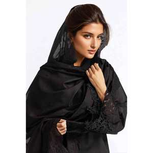 Dupatta de Seda Georgette Bordada DP-42006 para Trajes Pakistaníes como Shalwar Kameez, Anarkali, Lehenga Choli y Modelos de Trajes Salwar - Product Image 5