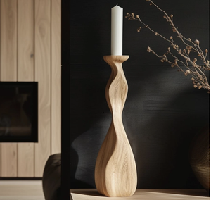 Bougeoir en bois dernier modèle avec forme et taille uniques pour les occasions de Pâques - Product Image 6