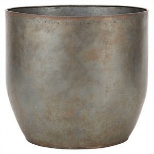 MysticRust Pot de fleurs en métal antique Bol de jardinière large en laiton pour la maison, le jardin et la décoration. - Product Image 4