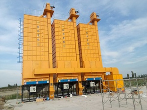 10 Ton Per Batch Recirculating Grain Dryer Machine with Engine & Motor IOT Enabled for Paddy Rice Wheat and Corn - Product Image 1