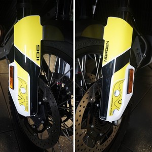Adesivi 3D per Husqvarna Norden 901, Protezione Forcella Compatibile, Adesivo Serbatoio Moto Elegante - Product Image 5