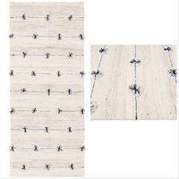 Latest Handmade Embroidered Posey Wool Rugs Luxury Wall-to-Wall Carpet Sets Custom Non-Slip Washable Floor Mats for Prayer Use