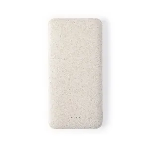 Power Bank Promozionali Sostenibili in Fibra di Grano Golblum per Gadget Eco-Consapevoli - Product Image 1