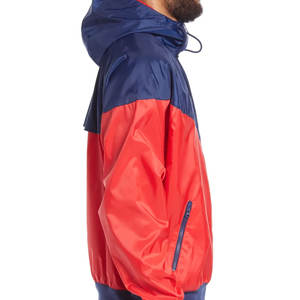 Veste coupe-vent respirante et imperméable pour la randonnée en plein air, personnalisée 2026, mode masculine, 100% polyester, couleur unie - Product Image 3