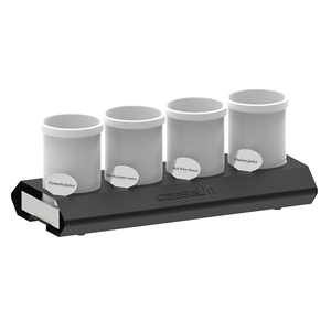 Support à sauces réfrigérant eutectique GN 2/4 pour organisateur de réfrigérateur - Product Image 1