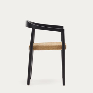 Mesa de comedor y sillas de ratán, muebles de jardín, juego de comedor de ratán para patio, mesa para exteriores, juego de comedor de ratán de madera de Teca-Mayde - Product Image 6