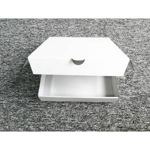 Caja de pizza de comida recubierta Caja de pizza de papel corrugado Caja de cartón para pizza Paquete de cartón al por mayor - Product Image 5