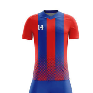 Uniformes de Fútbol con Serigrafía del Último Modelo, Logotipo Personalizado, Ropa Deportiva Unisex, MOQ Bajo, Antibacteriano, Impermeable, Elástico 100% - Product Image 2