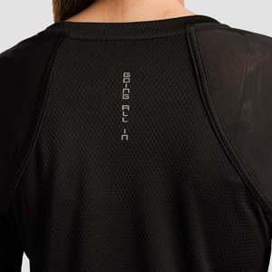 T-shirt noir Formora pour le fitness - Product Image 5