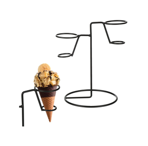 แท่นวางไอศกรีมโลหะแบบมีห่วงใส่อาหาร - Product Image 2