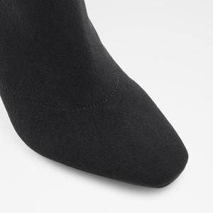 Nuevos Botines Negros de Stiletto para Mujer de Otoño Invierno en Cuero con Punta Fina y Cierre de Cremallera - Product Image 5