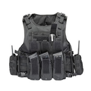 Chaleco de Supervivencia Multifuncional con Correas Acolchadas, Equipo de Defensa Personal de Poliéster Resistente para Seguridad al Aire Libre - Product Image 1