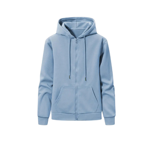 Unisexe-Adulte Casual Sweat À Capuche Rayé Sweat Épais Tricot Tissu Col Montant Pull Cou Coton Coupe Lâche Longue Veste Hommes - Product Image 6