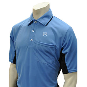 SHH personnalisé hommes demi manches arbitre chemise ligue majeure Style Softball léger 100% Performance maille respirant imprimé - Product Image 1