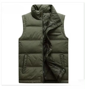 Custom Men's Stylish <b>Waterproof</b> Winter <b>Jacket</b> Shinny <b>Padded</b> Bomber Stand Thick Warm Puffer Zipper Cotton for Outdoor Activities - Product Image 2