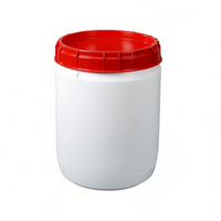 Bouteilles de laboratoire cylindriques à large ouverture en plastique Burkle GmbH, conteneurs jetables pour aliments et liquides chimiques