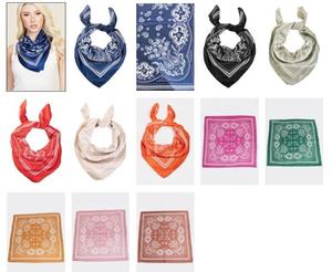 Pañuelo Cuadrado Estampado Estilo Vintage, Pañuelo para la Cabeza y el Cuello para un Look Retro y Casual - Product Image 4