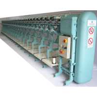 Machine à bobiner textile manuelle à grande vitesse, double tête, Pirovano Ratti, 80 broches, 800 m/min, 380 V, 3 kW, pour soie et nylon